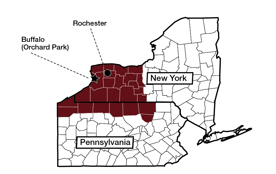Western New York and Northern Pennsylvania Territory